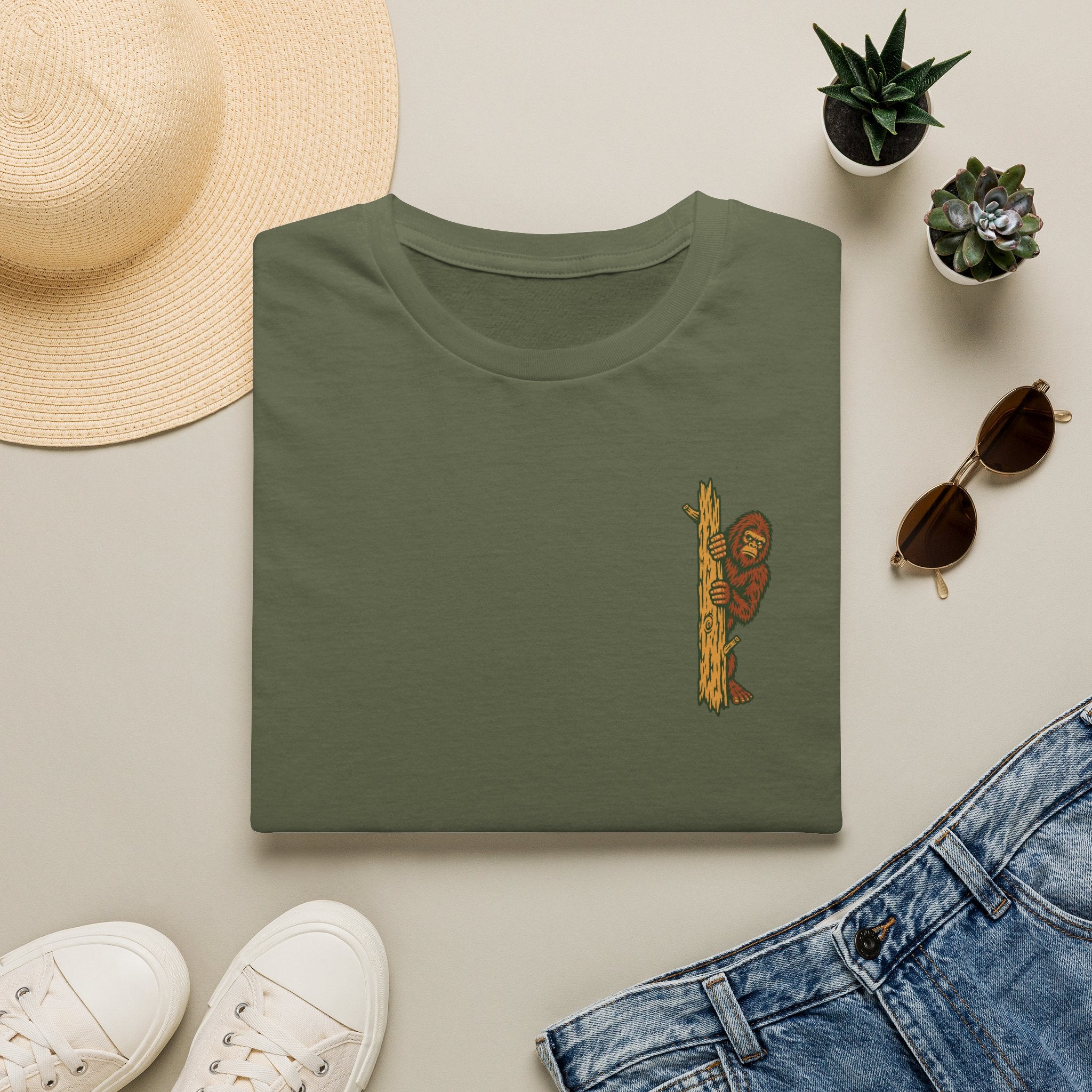 Chest Badge Bigfoot T-Shirt